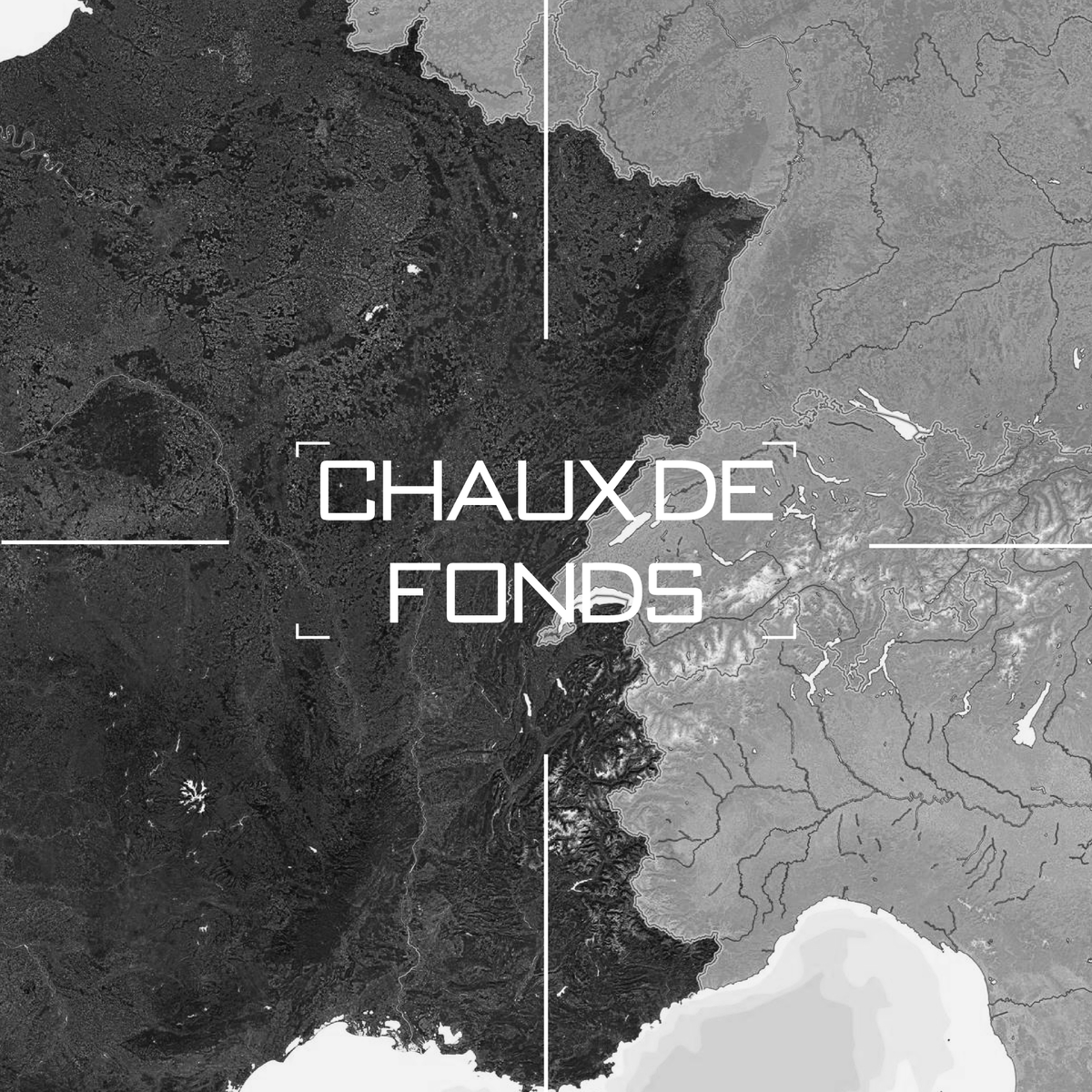 Carte de la Chaux de Fonds