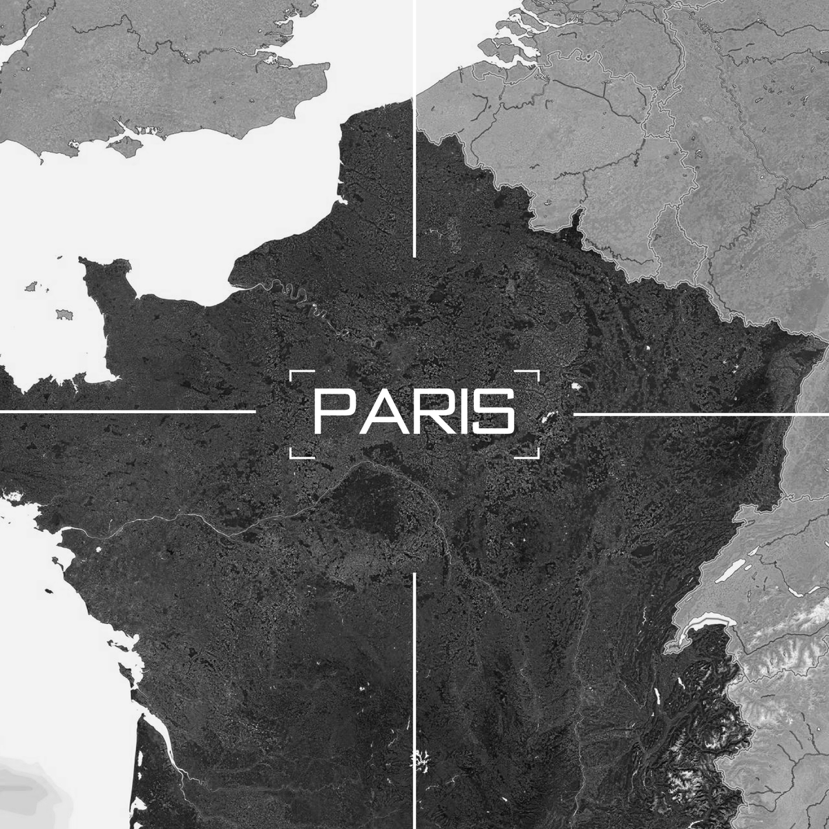 Carte de Paris