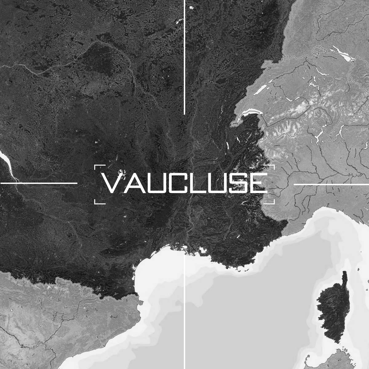 Carte du Vaucluse