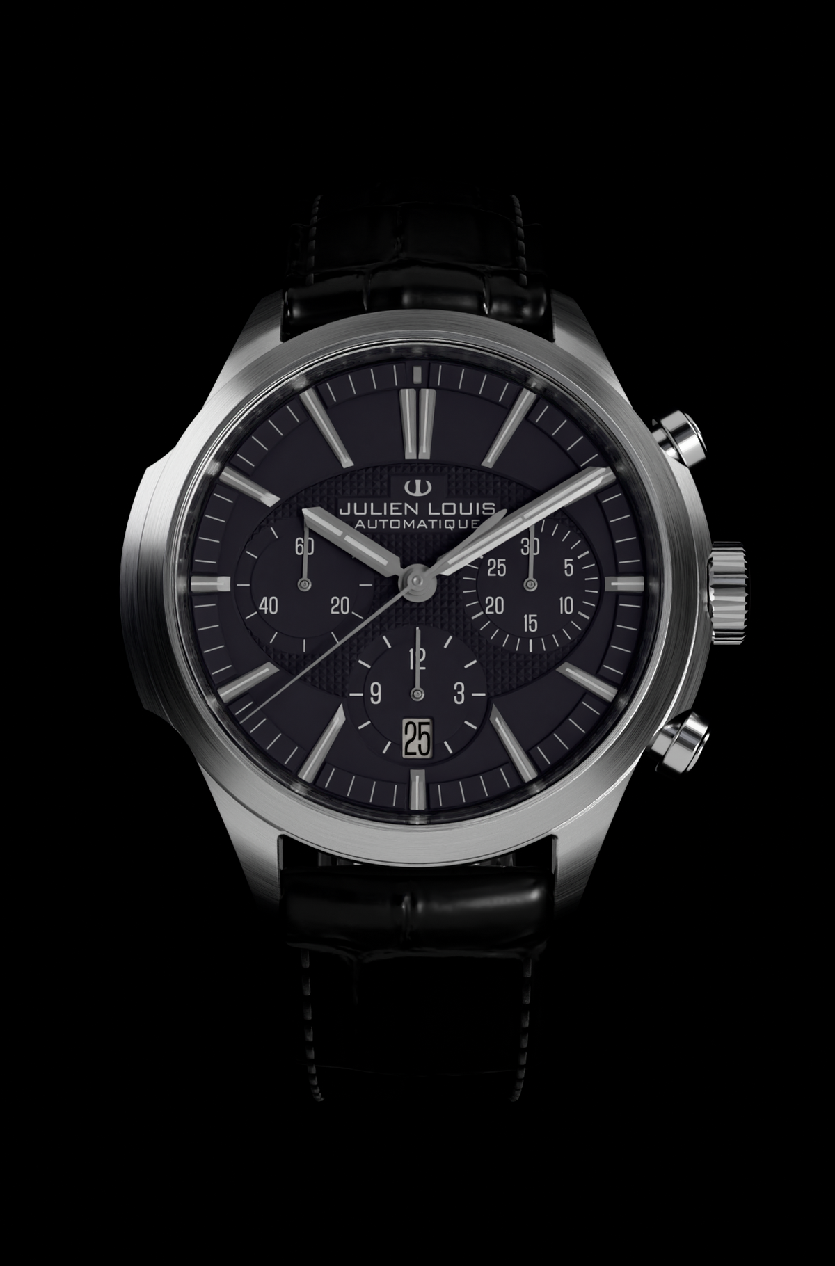Julien Louis Ovalie modèle 2010 – Montre automatique française artisanale édition limitée